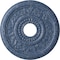 Ekena Millwork Genevieve Ceiling Medallion (Canopies up to 3 1/2"), 16 1/8"OD x 3 1/2"ID x 7/8"P, Americana Crackle CM16GNAMC - alternate 1